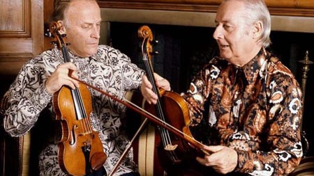 Yehudi Menhuin and Stephane Grappelli